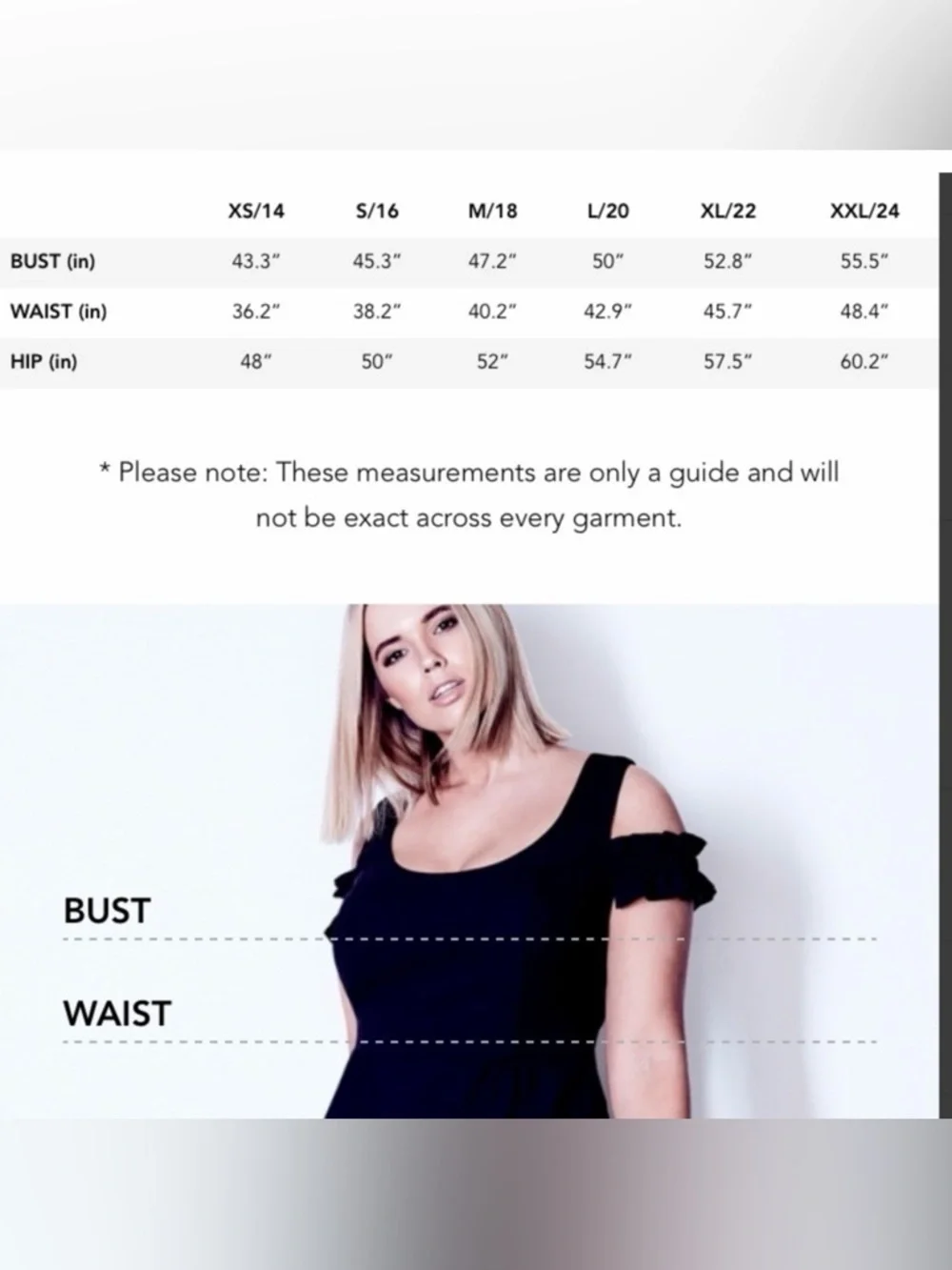 Black Lace Midi Dress with Scalloped Neckline city chic - Picture 7 of 8